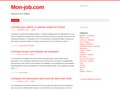 Détails : Mon-job.com - Découvrir les métiers