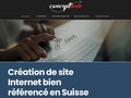 Détails : Sites web: ConceptWeb Suisse
