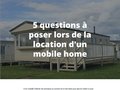Camping Argeles Sur Mer - Location mobil home