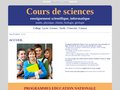 Détails : Cours particuliers à domicile de maths, physique, chimie à Toulouse et sa région