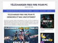 Détails : télécharger Free Fire pour PC