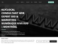 Détails : Kliclocal consultant web expert sEO