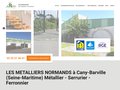 Détails : Les Metalliers Normands à Cany-Barville : Métallerie, ferronerie, Serrurerie