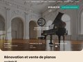 Détails : Rénovation et vente de pianos sur Paris