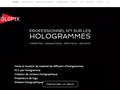 Détails : Holopix - PLV par hologramme
