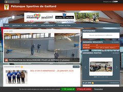 Détails : Pétanque Sportive de Gaillard