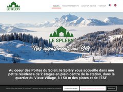 Détails : Le Spléry, location appartements meublés les gets