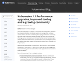 Kubernetes 1.1 Performance upgrades, improved tooling and a growing community