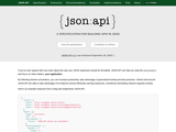 A specification for building APIs in JSON