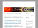 Definitive Guides to Data Science and Analytics Things