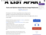Facts and Opinion About Fahrner Image Replacement
