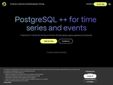 an open-source time-series SQL database optimized for fast ingest, complex queries and scale.