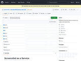 fzaninotto/screenshot-as-a-service: Website screenshot service powered by node.js and phantomjs