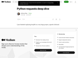 Python requests deep dive