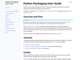 Python Packaging User Guide