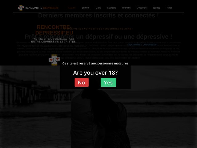 Rencontre-depressif.eu - Le meilleur site de rencontre entre depressif ?