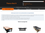 Thara-Thai: votre spécialiste des tables de massage en France
