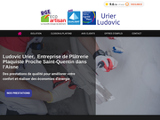 Urier Ludovic : entreprise de plâtrerie située à Beauvois-en-Vermandois