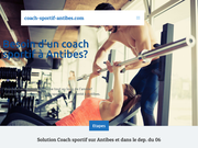 Coach-Sportif, un site internet pour tout savoir sur le coaching sportif à Antibes