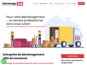 Demenago24, déménageurs au meilleur prix en Suisse