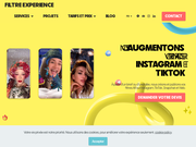 Filtre Experience - Agence Creation Filtre Instagram