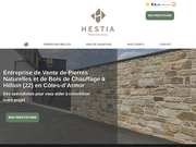 Hestia - Pierre & Bois : fournisseur de bois et pierres naturels situé à Quessoy