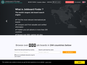 Jobboard Finder est le comparateur et moteur de recherche de sites emploi à l'international
