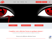 Narutodex : Site pour faire l'inventaire de sa collection de cartes Naruto