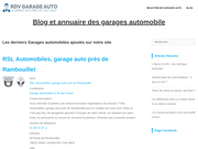 Blog et annuaire de garages auto