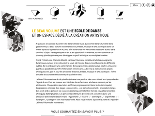 Le Beau Volume : école de danse contemporaine à Dijon