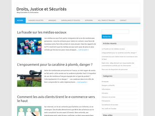 Blog Droits, Justice et Sécurités