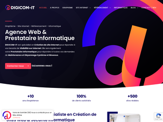 DIGICOM-IT - Création de site internet à Lyon