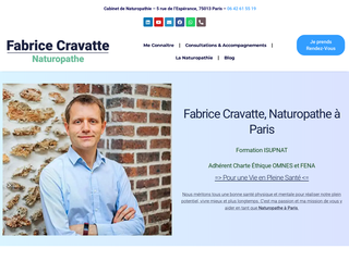 Fabrice Cravatte, naturopathe à Paris 13