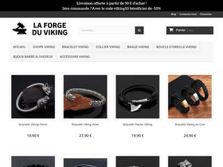 La Forge du Viking : boutique en ligne de bijoux viking