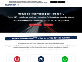Commande des modules de réservation pour Taxi et VTC