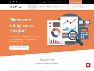 OSEYS, logiciel de pilotage d'entreprise