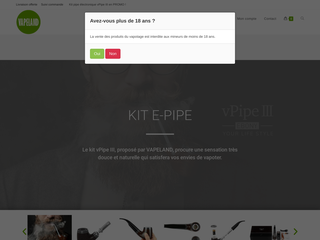 Kits de cigarette électronique chez Vapeland.fr