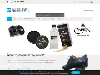Accessoires Chaussures: Ventes de produits d'entretien et accessoires pour chaussures