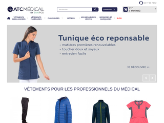 ATC Médical : vente de vêtements ambulanciers et hospitaliers