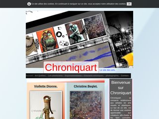 Chroniquart, le rendez-vous culturel des artistes en arts contemporains