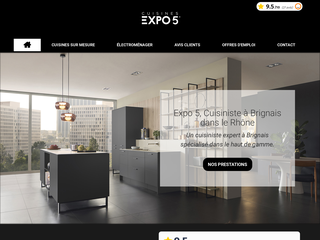 EXPO 5 BRIGNAIS : création de cuisines sur-mesure dans le Rhône