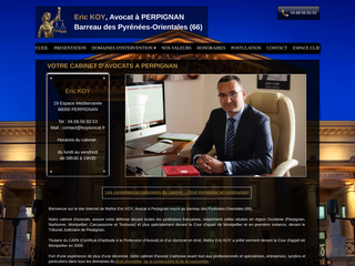 Avocat Perpignan 66 Eric KOY cabinet d'avocats généraliste, droit immobilier et construction