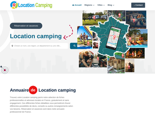 Annuaire de location de camping en France