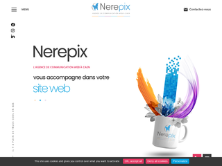 NEREPIX - agence web spécialisée dans la création de site internet et le SEO à Caen