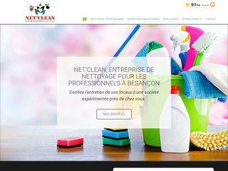 NET'CLEAN : Entreprise de nettoyage professionnel dans le Doubs