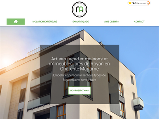PRATIC : entreprise de ravalement de façade et d'isolation située à Meschers-sur-Gironde