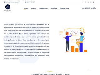 Marketing & Communication Digitale en France Webcom Agency
